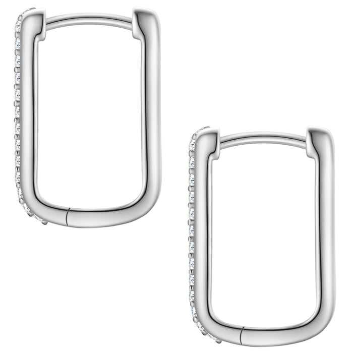 Creolen GEO XL mit Zirkonia