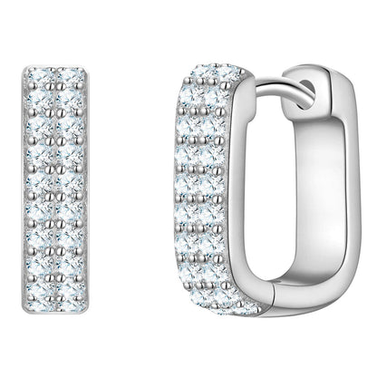 Creolen mit Zirkonia GEO