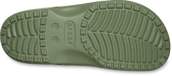 Crocs Classic Duck Camo Boat Shoe - Black / Cargo
