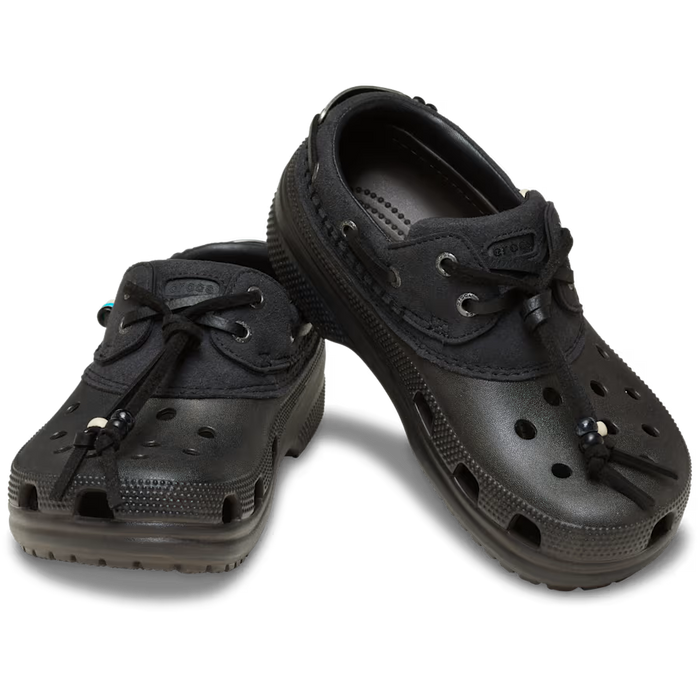 Crocs Classic Luxe Boat Shoe - Dark Cocoa