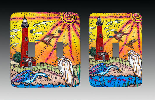 Currituck Ligthhouse Light Switch Cover