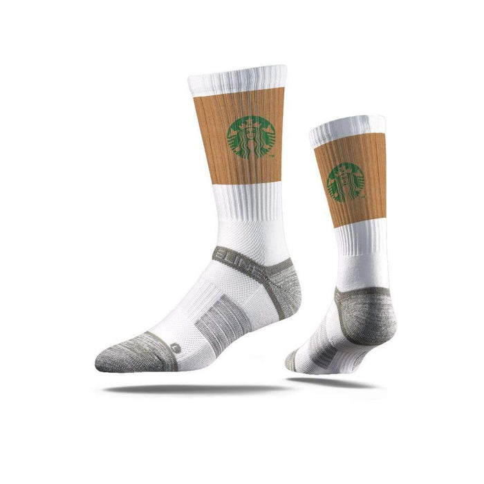 Crew / White Custom Custom Printed Premium Socks - Corporate Gifts