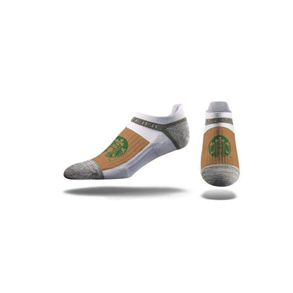 Ankle / White Custom Custom Printed Premium Socks - Corporate Gifts