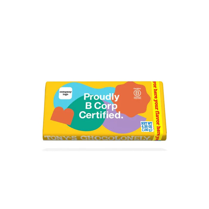 Custom Custom Tony's Chocolonely Big Bar - Corporate Gifts
