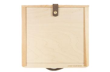Custom Custom Wooden Slide Top Box (Minimum of 50) - Corporate Gifts