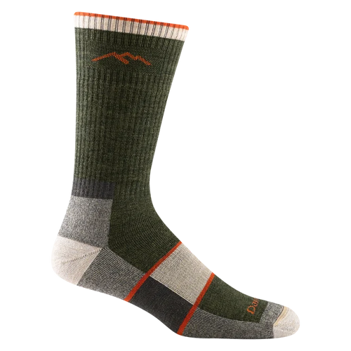 Darn Tough 1405 Men's Hiker Boot Full Cushion Midweight Hiking Socks - Olive