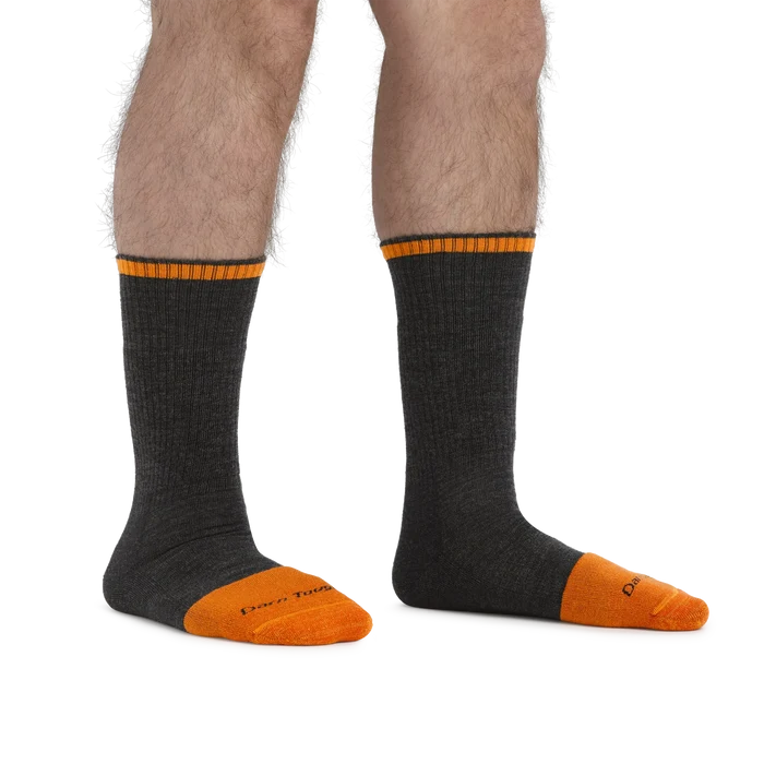 Darn Tough 2006 Men's Steely Boot Midweight Work Socks - Graphite