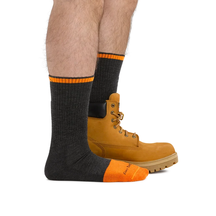 Darn Tough 2006 Men's Steely Boot Midweight Work Socks - Graphite
