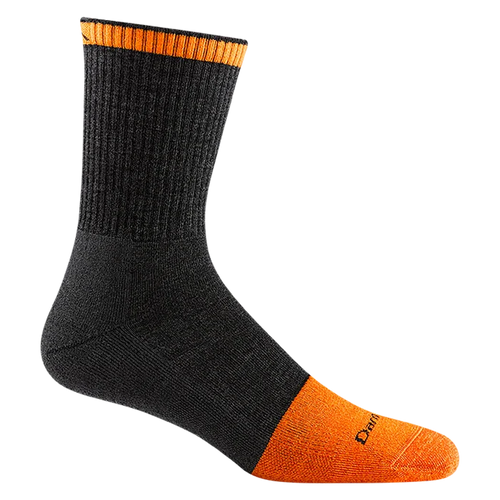 Darn Tough 2007 Men's Steely Micro Crew Midweight Work Sock - Graphite