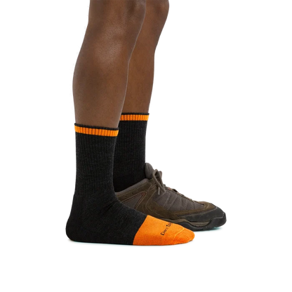 Darn Tough 2007 Men's Steely Micro Crew Midweight Work Sock - Graphite