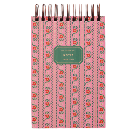 Rifle Paper Co. Paper Delphine Desktop Spiral Notepad