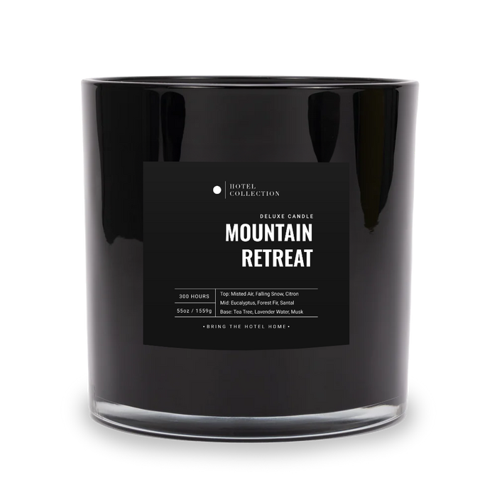 Deluxe Mountain Retreat Candle