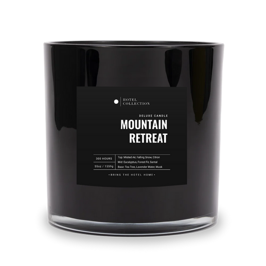 Deluxe Mountain Retreat Candle