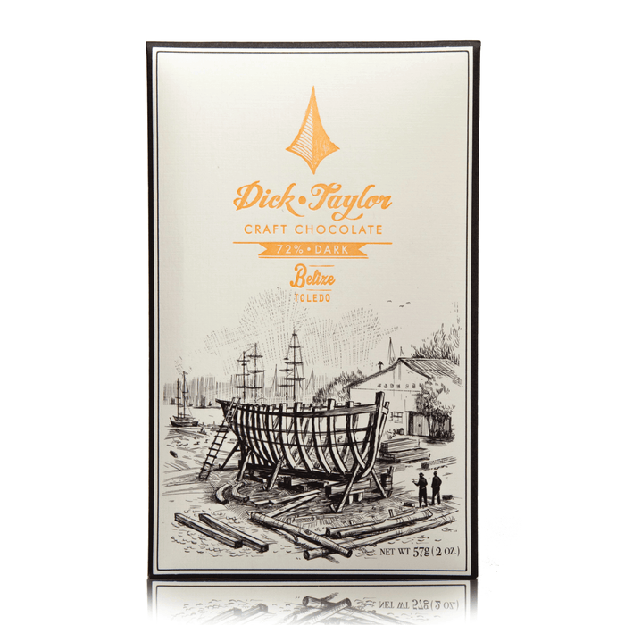 Custom Dick Taylor Belize Dark Chocolate Bar - Corporate Gifts