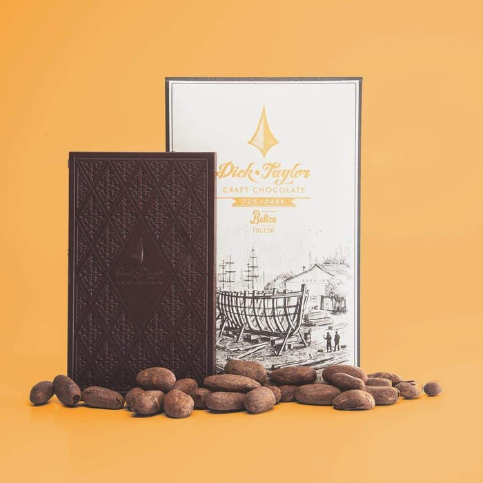 Custom Dick Taylor Belize Dark Chocolate Bar - Corporate Gifts
