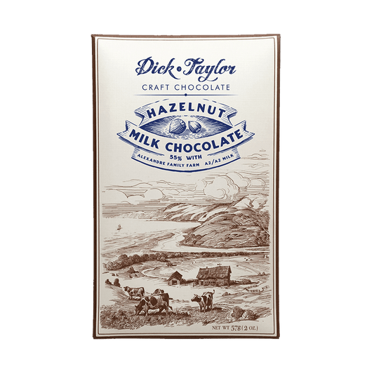Custom Dick Taylor Hazelnut Milk Chocolate Bar - Corporate Gifts