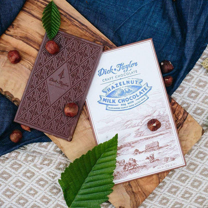 Custom Dick Taylor Hazelnut Milk Chocolate Bar - Corporate Gifts