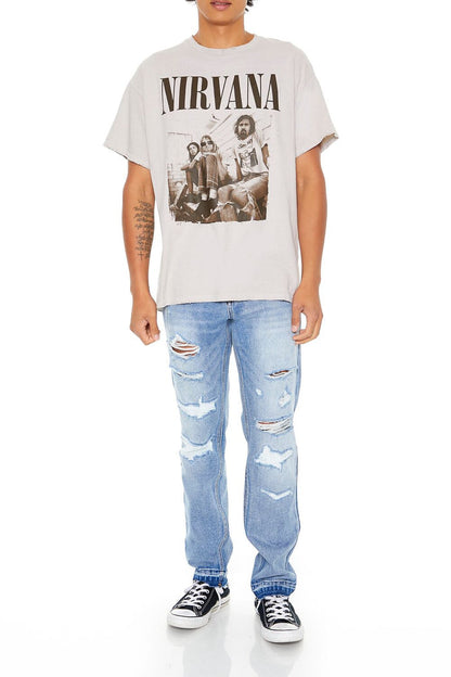 Distressed Nirvana Graphic Tee