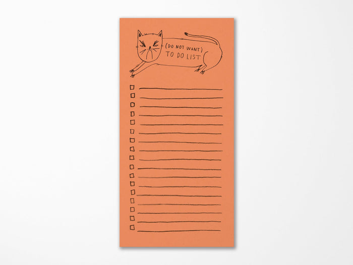 (Do Not Want) To Do List