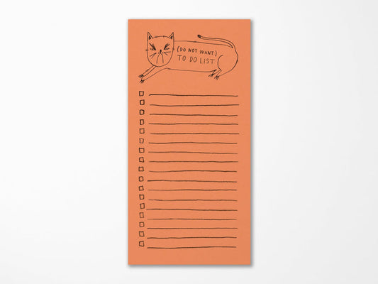 (Do Not Want) To Do List
