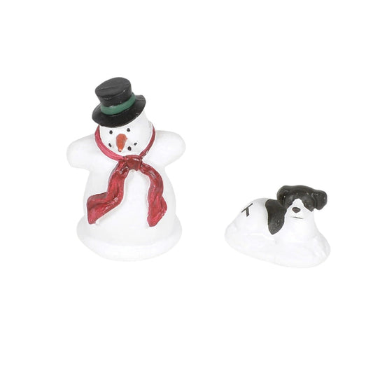 Dog & Snowman