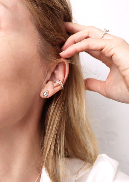 Drop Silverörhängen | 925 silver