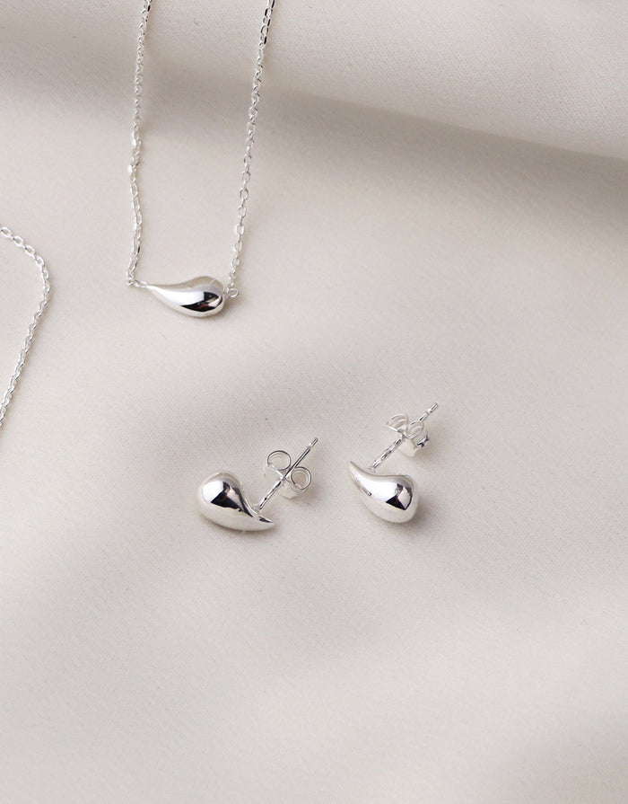 Drop Silverörhängen | 925 silver