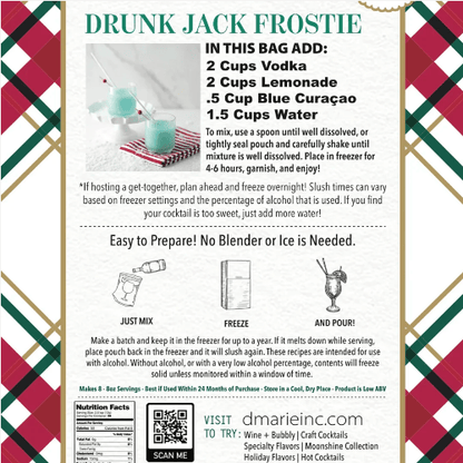 DMarie Christmas Drunk Jack Frostie