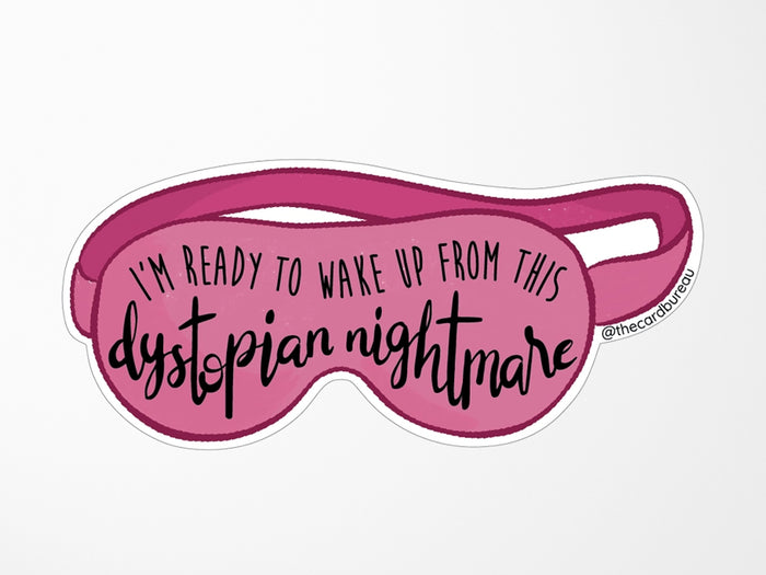 Dystopian Nightmare Vinyl Sticker