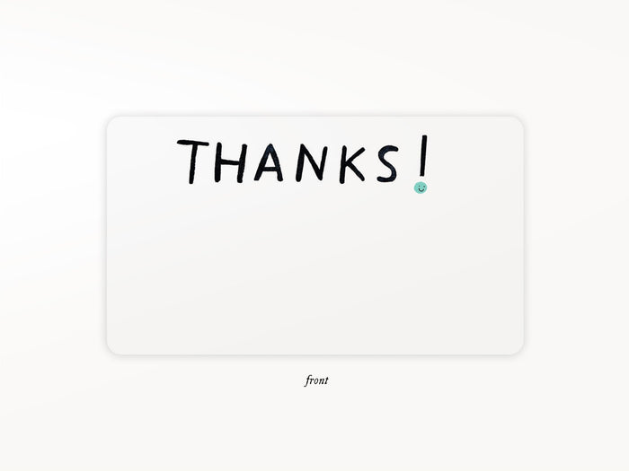 E. Frances Little Notes® - Thanks