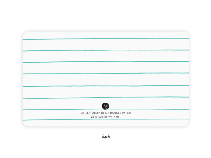 E. Frances Little Notes® - Thanks