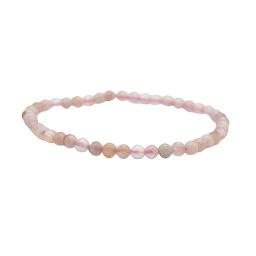 Earths Elements Wholesale - Bracelet - 4mm Flower Agate