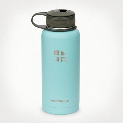 Aqua Blue Custom Earthwell 32oz Kewler Opener Bottle - Corporate Gifts