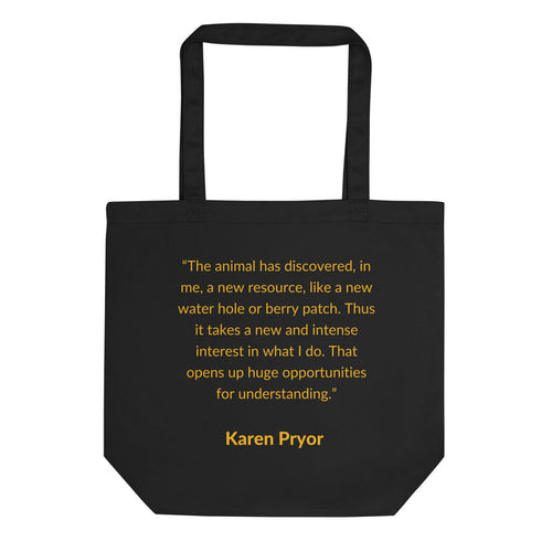 Eco Tote Bag with KPA CTP Logo & Karen Pryor Quote