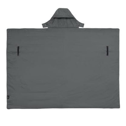 Metal Grey Custom Eddie Bauer Puffy Camp Poncho - Corporate Gifts