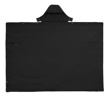 Black Custom Eddie Bauer Puffy Camp Poncho - Corporate Gifts