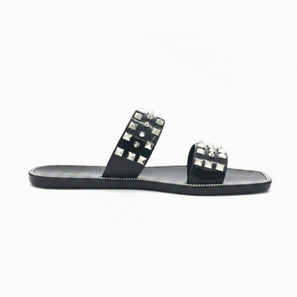 Effortlessly Chic Casual, yet Elegant Flat Sandle Studley