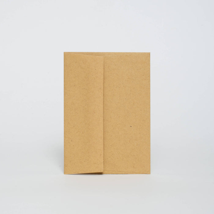 Egg Press Manufacturing - Thank You Meadow Letterpress Greeting Card by Egg Press: Paper tab