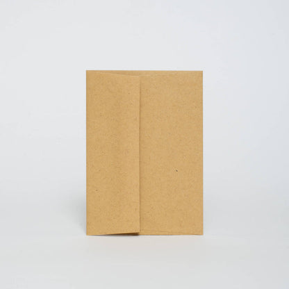Egg Press Manufacturing - Thank You Meadow Letterpress Greeting Card by Egg Press: Paper tab