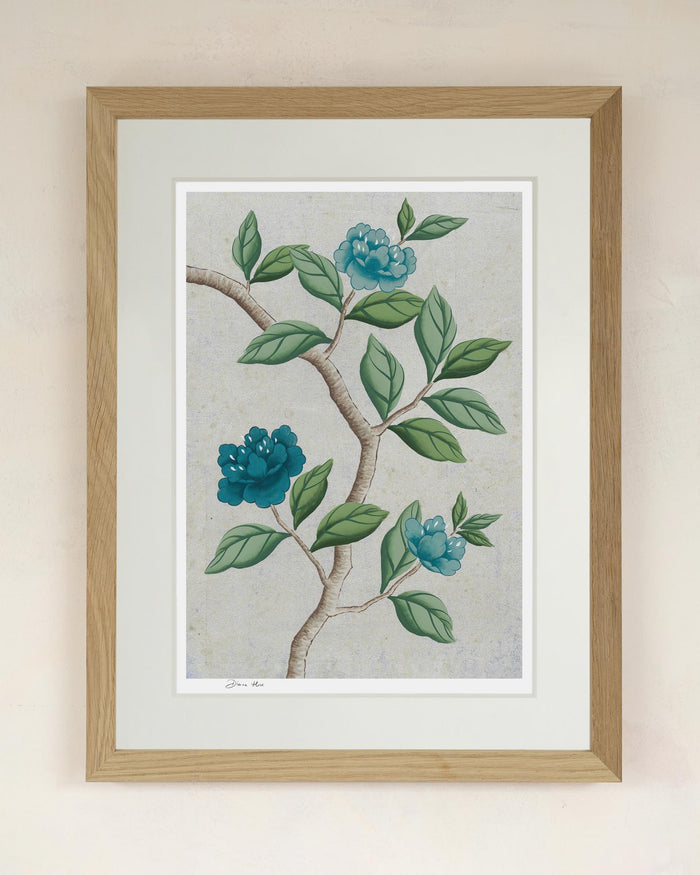 11" x 14" / Oak frame