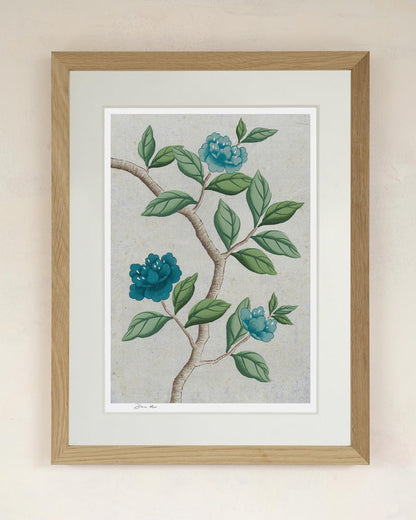 11" x 14" / Oak frame