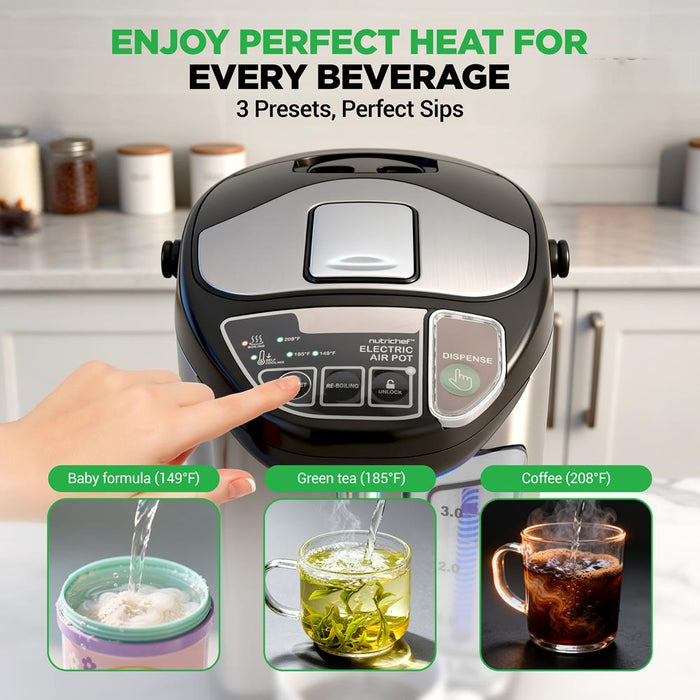 Electric Water Boiler 5L Instant Heating Stainless Steel