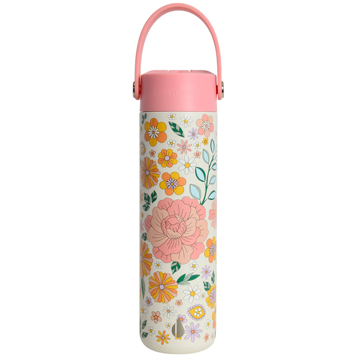 Elemental - Core Insulated Leakproof Bottle w/Handle 24oz - Blossom Luxe