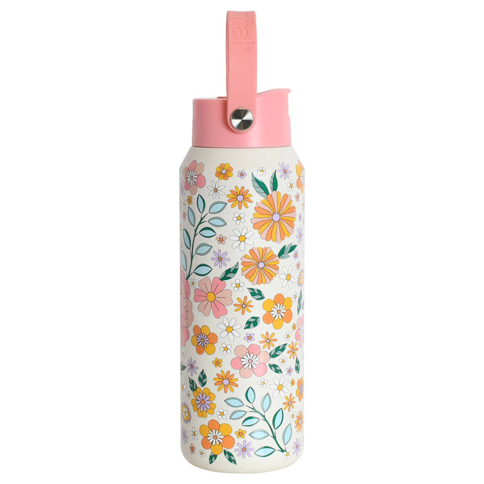 Elemental - Core Insulated Leakproof Bottle w/Handle 40oz - Blossom Luxe