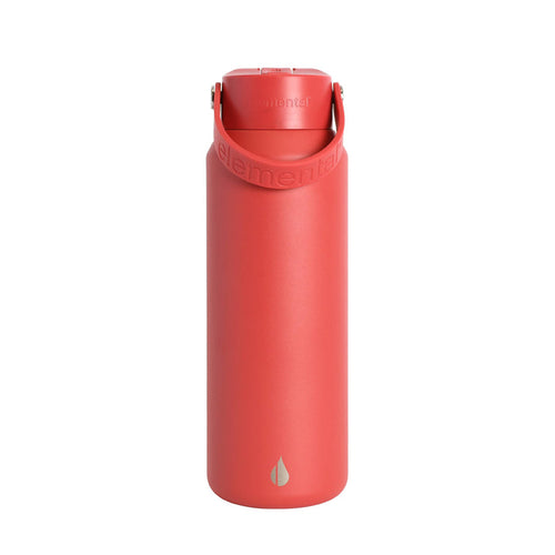Elemental - Core Insulated Leakproof Bottle w/Handle 40oz - Red
