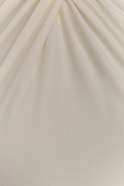 Elyna Slinky Halter Maxi Dress - Ivory