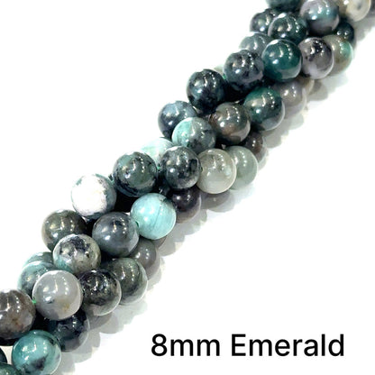 Emerald Gemstone Strands, jewelry supplies
