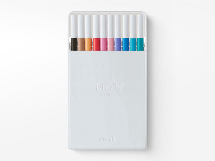 Emott Ever Fine Color Liners Set of 10 #2 Natural