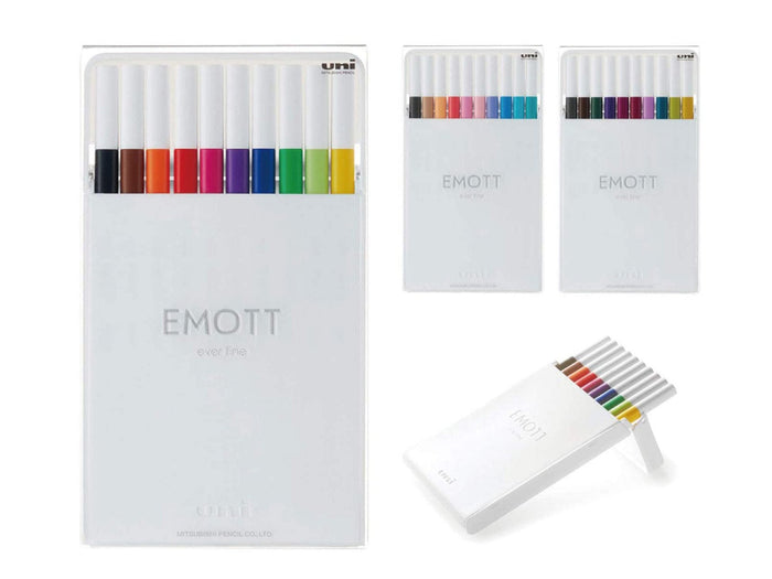 Emott Ever Fine Color Liners Set of 10 #2 Natural