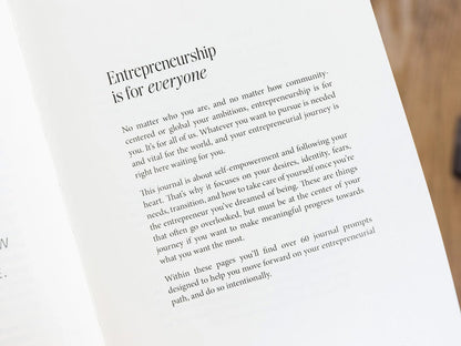 Employee to Entrepreneur Guided Journal